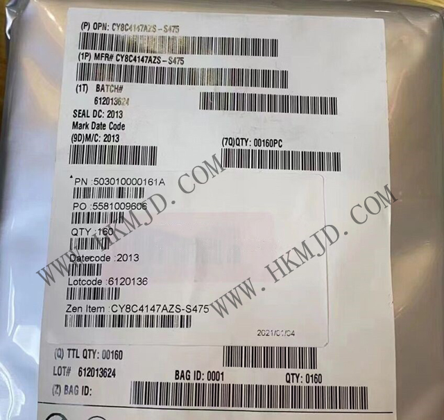 供應(yīng)32位單片機(jī) CY8C4147AZS-S475 汽車，AEC-Q100，PSOC? 4 CY8C4100S Plus 微控制器 IC