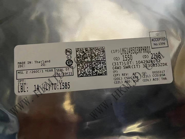 TI LM61495Q3RPHRQ1 一款具有低 EMI 的 10A 汽車類降壓轉換器