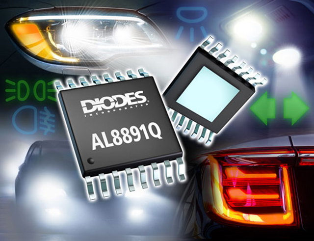 Diodes 公司宣布推出AL8891Q LED 驅(qū)動(dòng)器，擴(kuò)大符合汽車(chē)標(biāo)準(zhǔn)的產(chǎn)品組合。