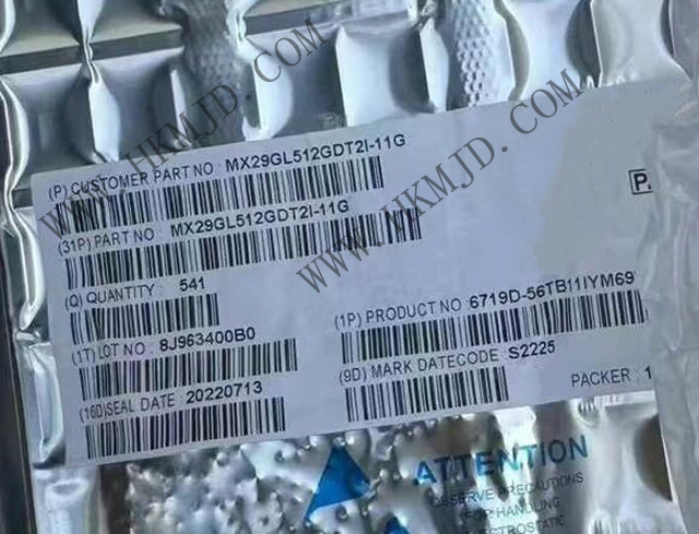 MX29GL512GDT2I-11G：高性能、高可靠性的512Mb并行NOR Flash存儲器