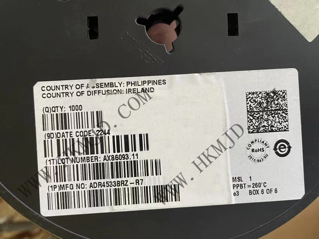 供應(yīng) ADI ADR4533BRZ 超低噪聲高精度 3.3V 電壓基準