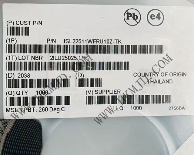 明佳達(dá)供應(yīng)Renesas（ISL22511WFRU10Z）XDCP? 數(shù)字電位計(jì)，助力高性能電子設(shè)計(jì)