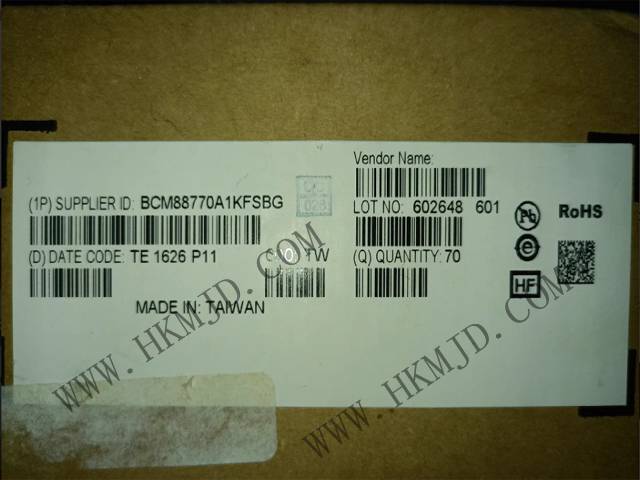 明佳達提供全新原裝 BCM88770A1KFSBG 現(xiàn)貨庫存，歡迎隨時聯(lián)系！