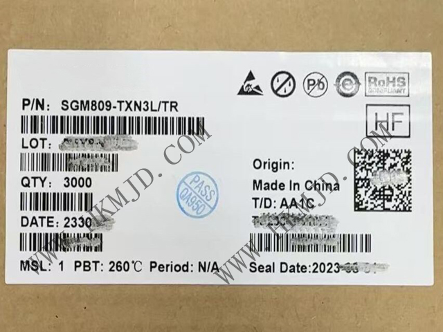 SGM809-TXN3L：低功耗微處理器監(jiān)控電路，3.08V 精準(zhǔn)電壓監(jiān)測