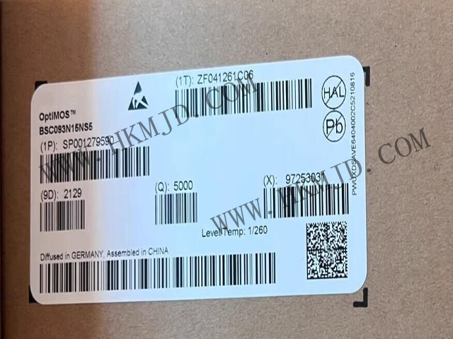 英飛凌BSC093N15NS5 OptiMOS?5 150V功率MOSFET，超低導(dǎo)通電阻9.3mΩ