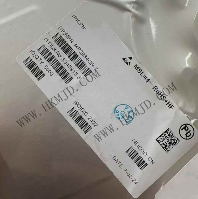 [供應] MP2984GR (MPS) 36V，四開關同步降壓-升壓型控制器