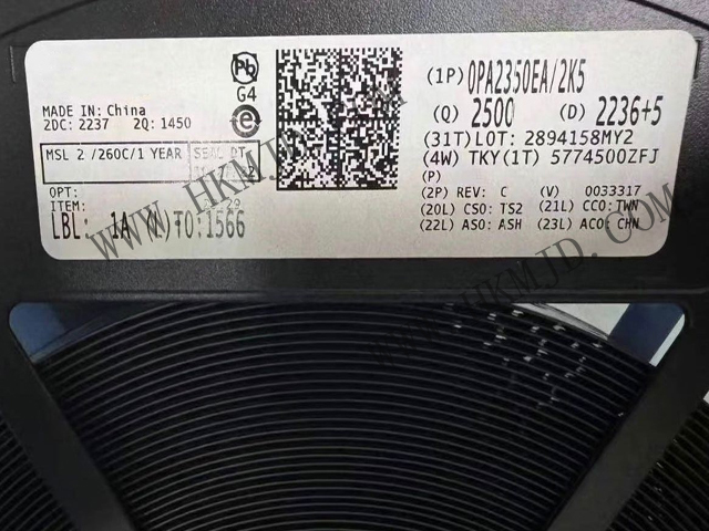 【供應 TI 放大器】供應OPA2350EA 軌至軌 CMOS 運算放大器